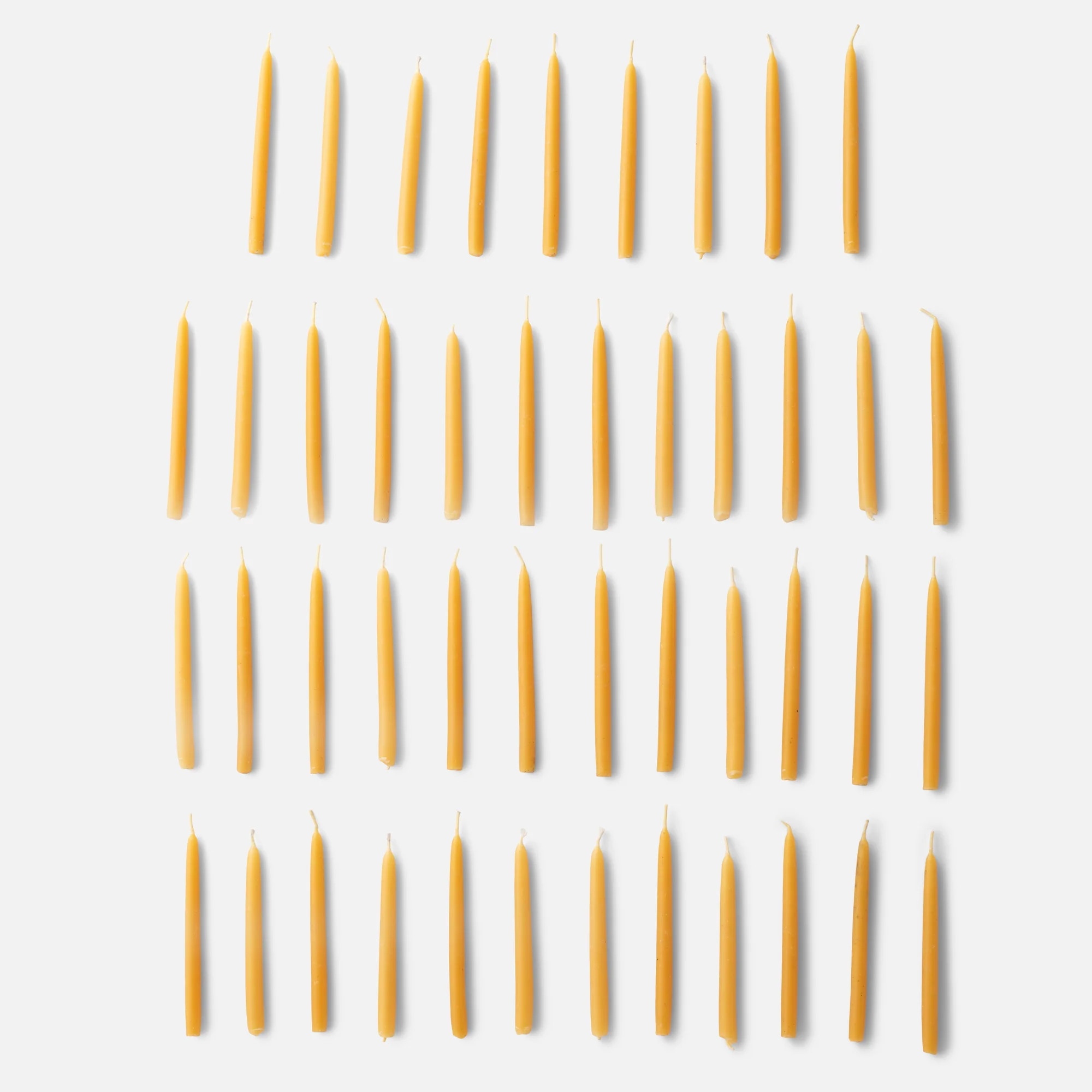 Beeswax Menorah Candles, Set of 45 | Schoolhouse