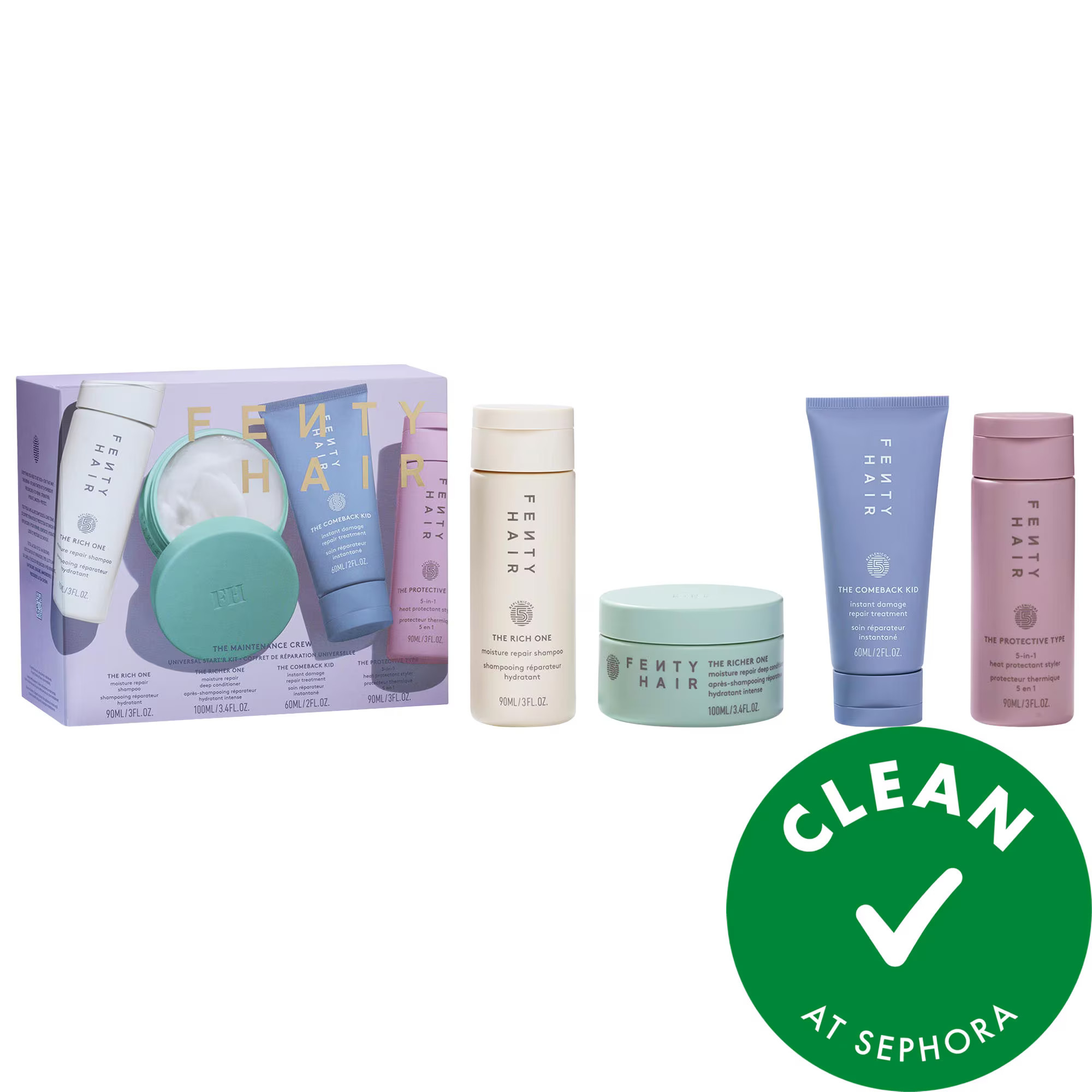 Fenty Beauty by Rihanna The Mini Maintenance Crew Universal Hair Start'R Kit | Sephora (CA)