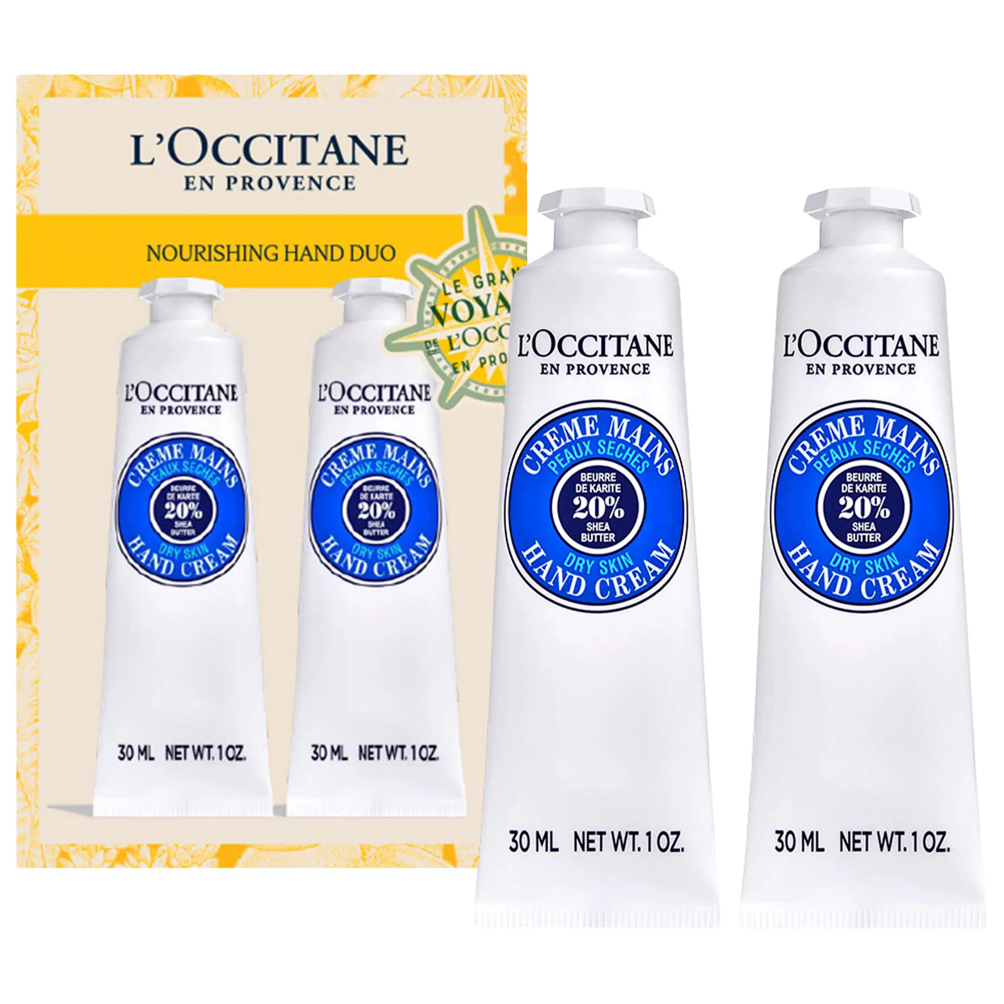 L'Occitane Nourishing & Protecting Hand Duo Travel Kit | Sephora (US)