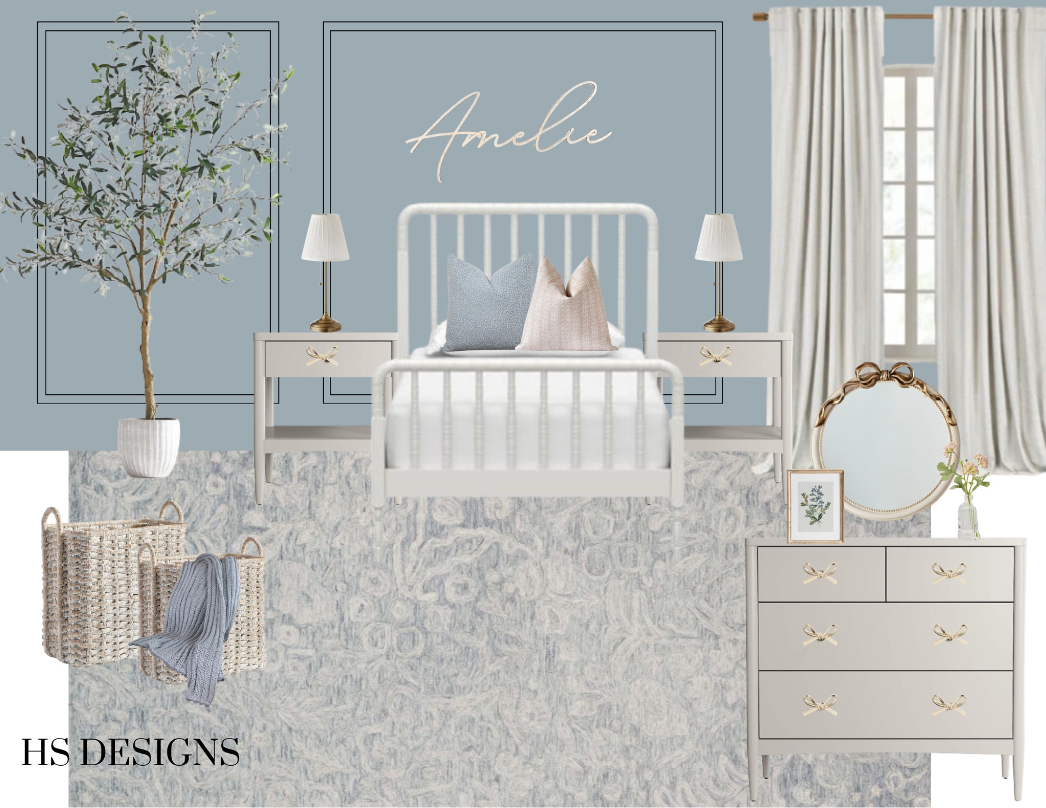 Girls bedroom, girls room, French inspired, blue, dusty blue, bedroom, bedroom furniture, feminine 

#LTKhome #LTKkids #LTKstyletip