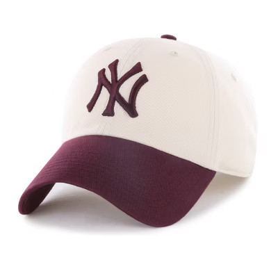 MLB NY Two Tone Maroon Baseball Hat - Maroon | Target