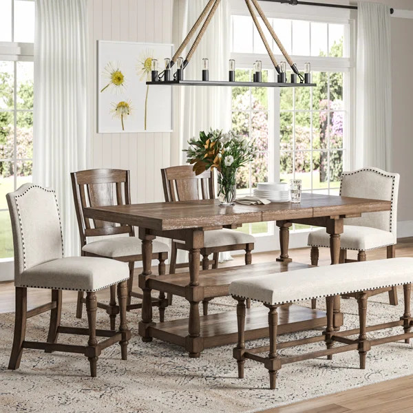 Fortunat 6 Piece Extendable Dining Set | Wayfair North America