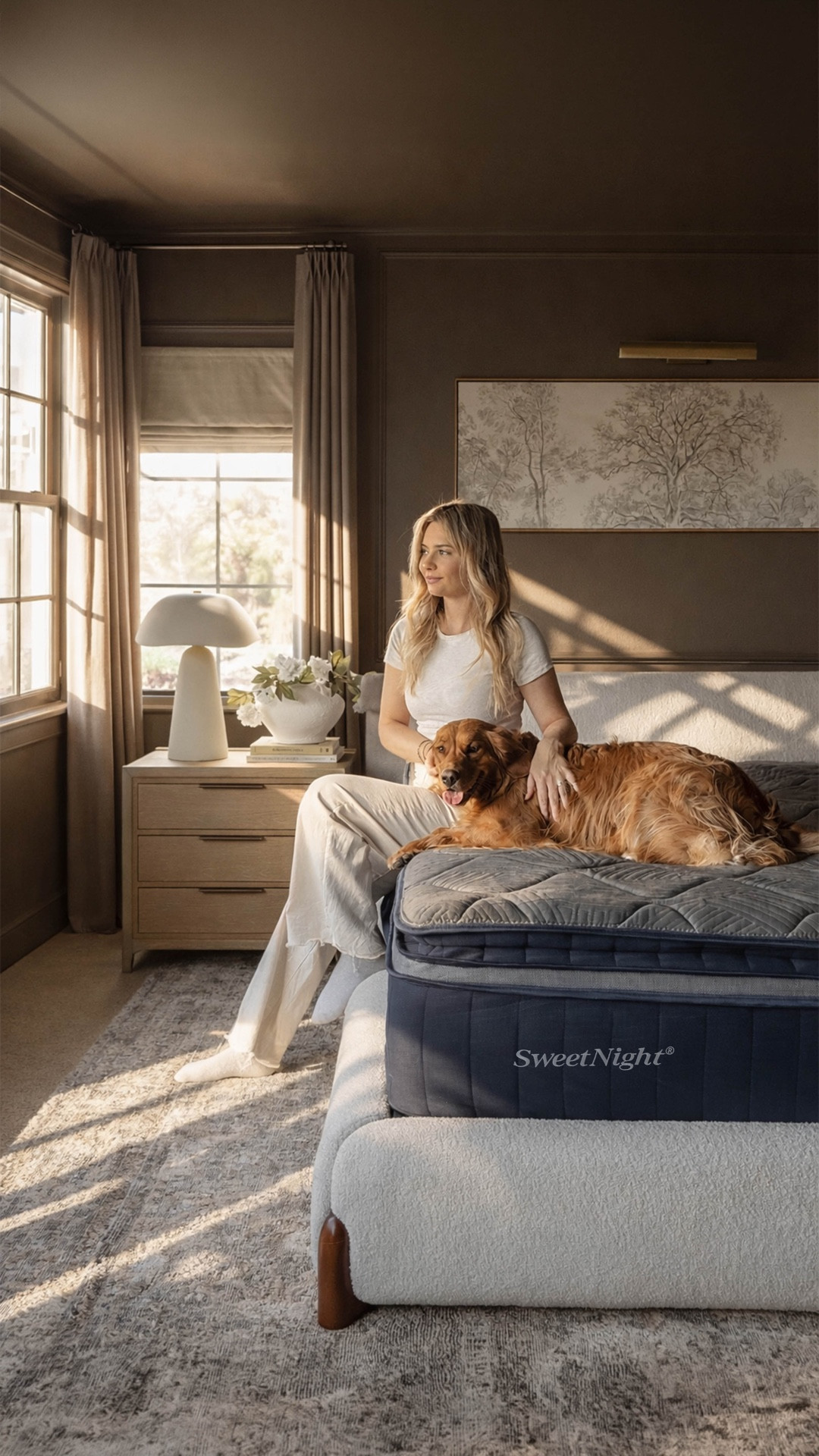 This is your sign to finally upgrade your mattress

We had ours for almost 10 years… and i didn’t realize how much it was affecting my sleep until we replaced it

I went with the @sweetnightsleep CoolNest hybrid and the setup was honestly so easy — it comes compressed, you unroll it, and it expands on its own.

It’s soft on top but still really supportive (especially as a side sleeper), stays cool throughout the night, and doesn’t move around when you sit or shift — which makes such a difference - even Sammie is very into it!

It just feels like one of those upgrades you don’t think about… until you do it.

Comment MATTRESS and I’ll send you a link, & use my code EVA25 for up to 25% off.
.
.
.
#sweetnight #sweetnightmattress #coolnestmattress #bedroominspo #homesleep cooling mattress hybrid mattress mattress in a box bedroom refresh sleep setup side sleeper support breathable mattress home upgrade cozy bedroom modern bedroom sleep quality cooling sleep mattress review sleep essentials bedroom styling comfortable bed sleep better

#LTKHome