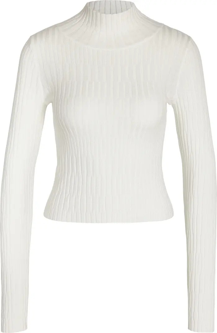 Nancy Rib Stitch Mock Neck Sweater | Nordstrom