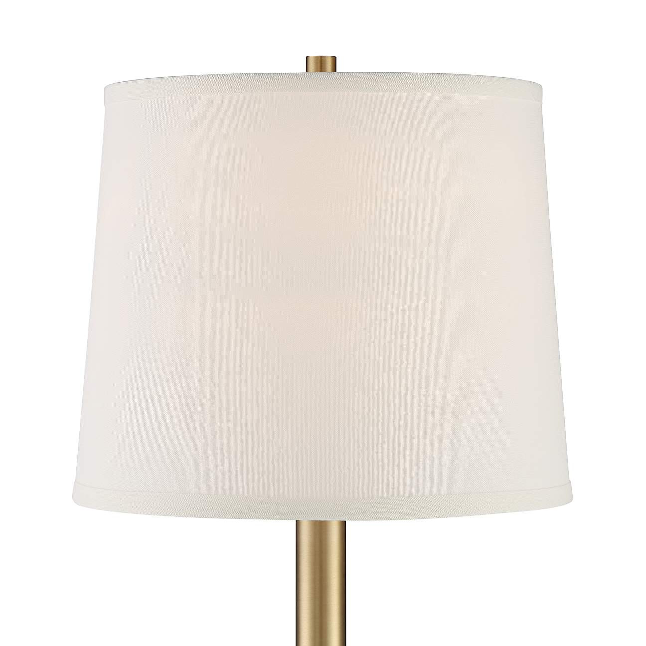Camile Brass USB Table Lamps Set of 2 | LampsPlus.com
