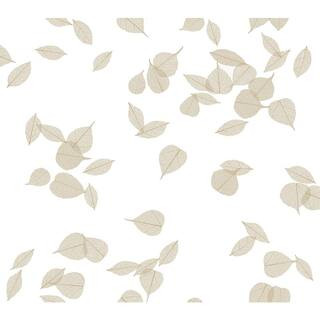 York Wallcoverings Aviva Stanoff Inner Peace Champagne Peel and Stick Wallpaper PSW1563RL - The H... | The Home Depot