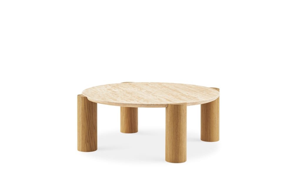 Albie Round Coffee Table, 35.4" | Castlery | Castlery US