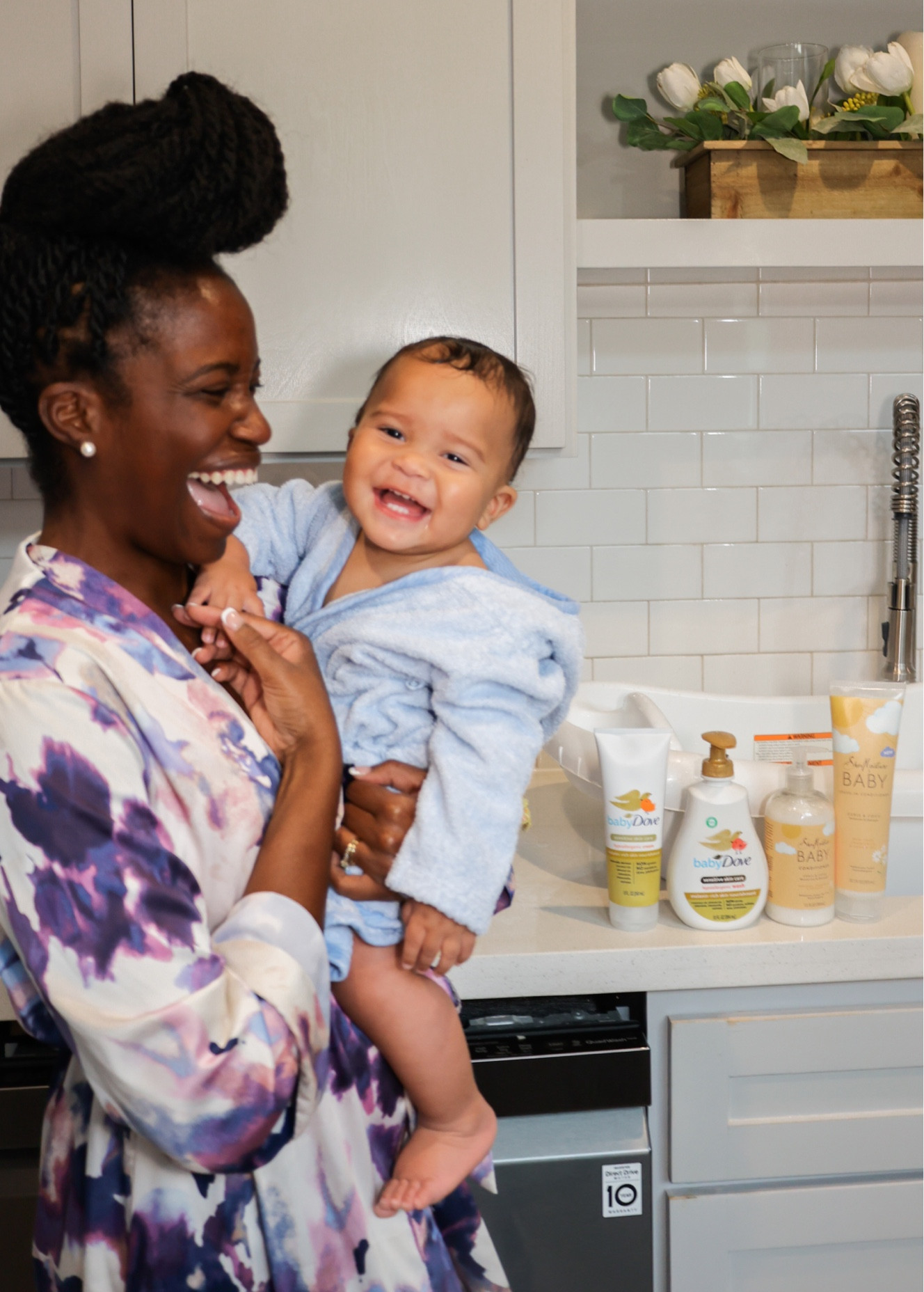 #Ad Baby Dove Melanin Rich Bath Wash & Lotion as well as our SheaMoisture Baby Conditioner and Leave-In Conditioner are perfect for our baby boy’s evening self-care routine! Perfect for keeping babies’ melanin moisturized and glowy and thoroughly caring and nourishing their beautiful hair textures! Shop our favorites that we use below!!#CurlyHairBaby #BabyCare #Target #TargetPartner @target @sheamoisture @babydovecare 

#LTKfamily #LTKbaby #LTKbump