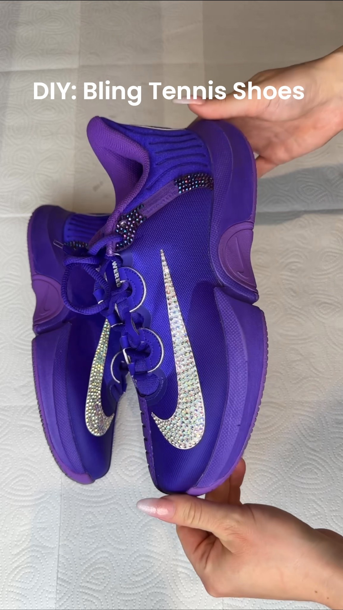 DIY Bling Nike Tennis Shoes 💜 Naomi Osaka Inspired ✨✨

#LTKShoeCrush #LTKStyleTip