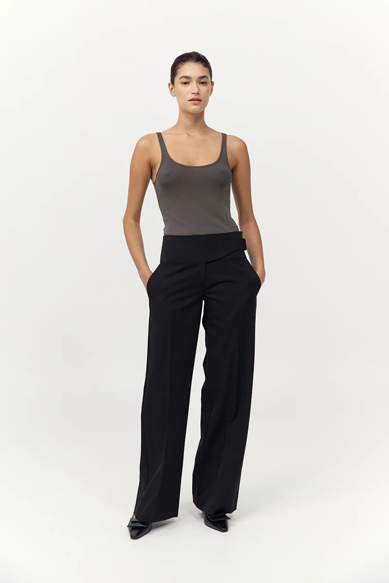 Cummerbund Pants - Black | St. Agni (US, UK, EU)