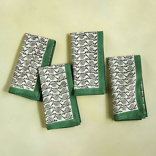 Lotus Ivy Napkins, Set of 4 | Terrain