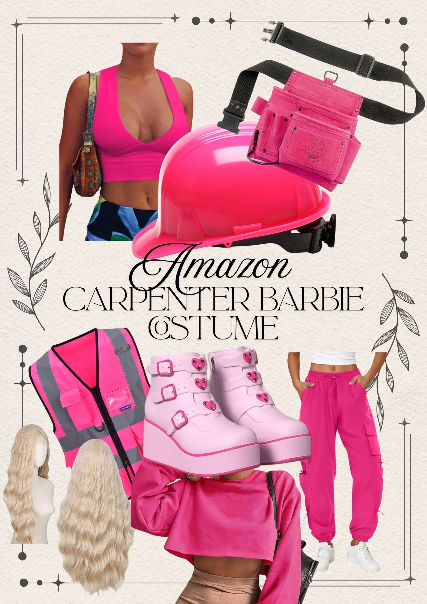 Construction Barbie 🔨💖👷🏼‍♀️💄

#LTKFindsUnder50 #LTKHalloween