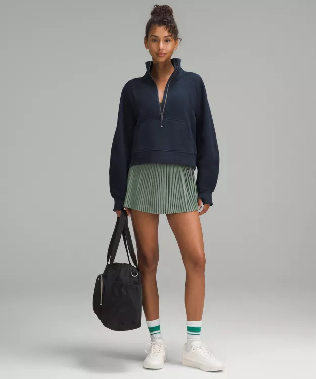 Scuba Oversized Funnel-Neck Half Zip  Long | lululemon (AU)