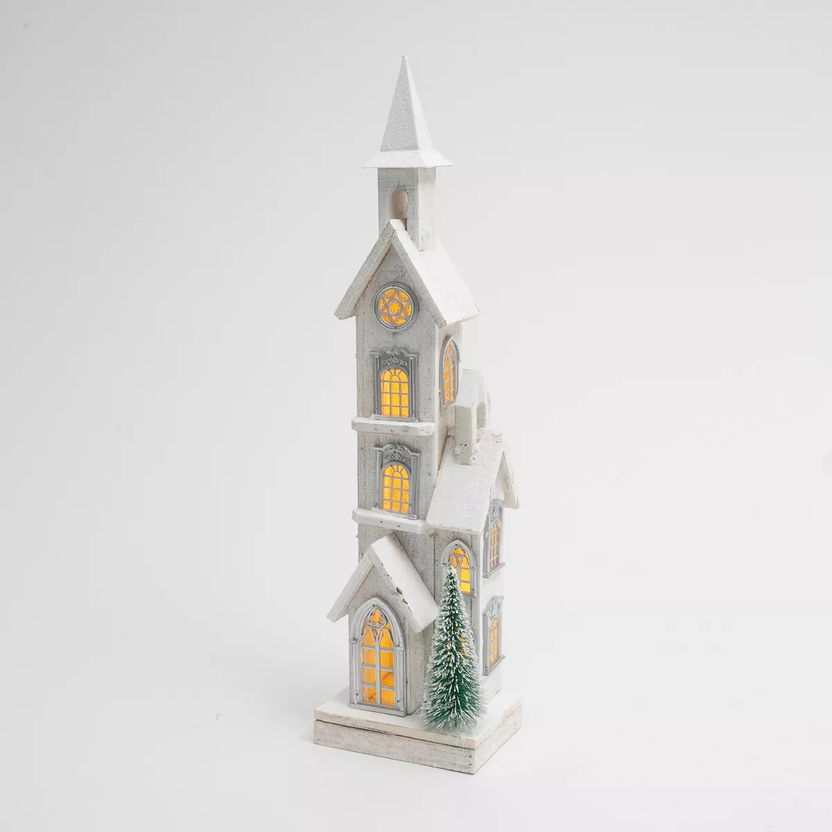 Wood Holiday House Floor Decor | Kohl's