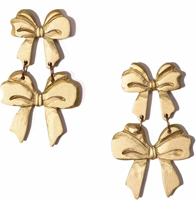Double Bow Earrings | Amazon (US)