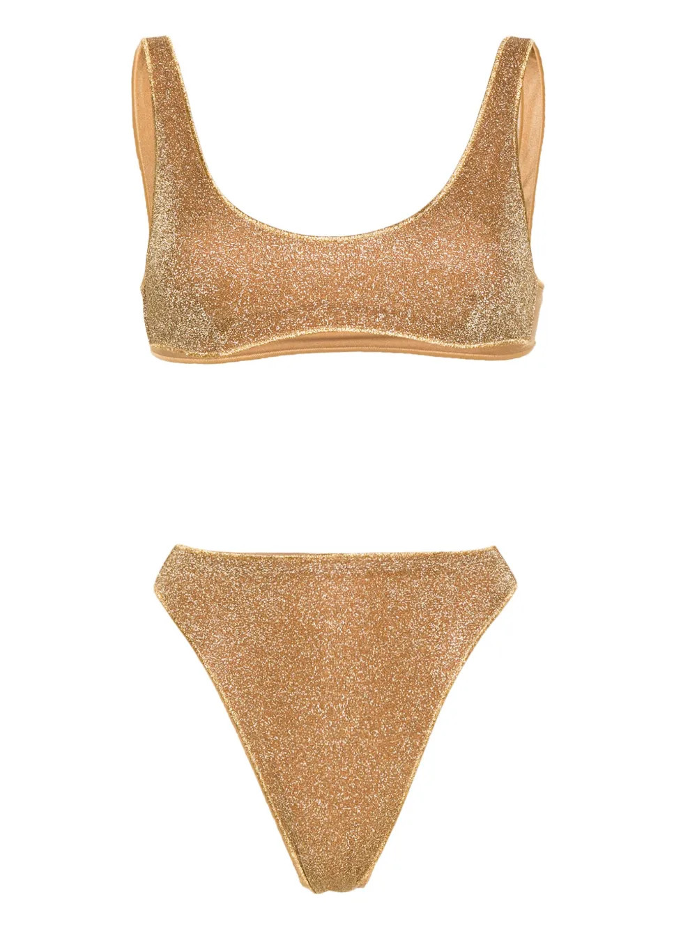 Oséree Lumière Lurex Bikini - Farfetch | Farfetch Global
