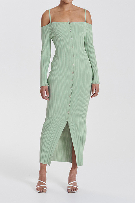 ROBERTA KNIT DRESS SEAGRASS | Otrium US