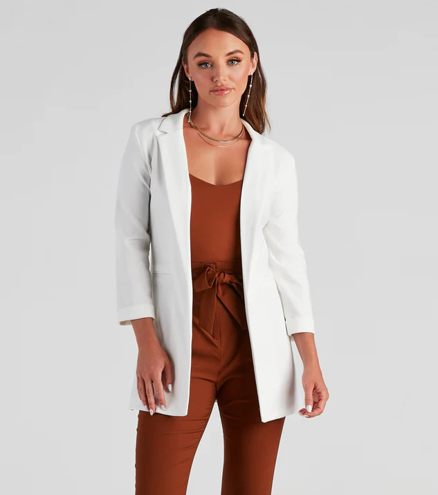 Let's Do Business Boyfriend Blazer | Windsor Stores