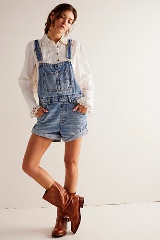We The Free Ziggy Shortalls | Free People (Global - UK&FR Excluded)