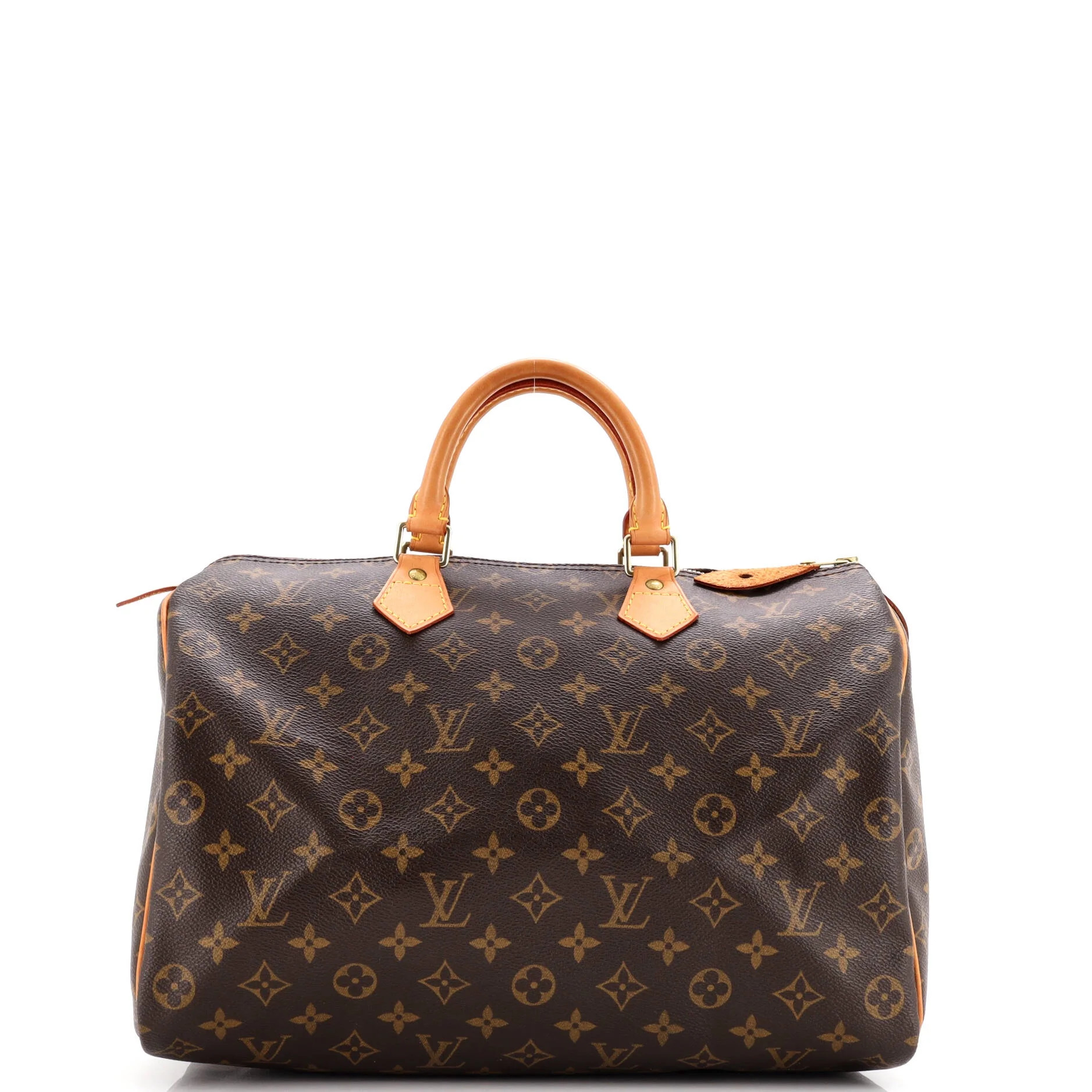 Pre-Owned Louis Vuitton Speedy Handbag Monogram Canvas 35 By Rebag | Walmart (US)