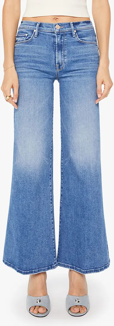 MOTHER The Twister Skimp High Waist Flare Wide Leg Jeans | Nordstromrack | Nordstrom Rack