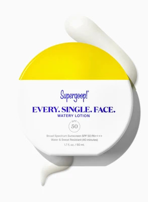 Every. Single. Face. Watery Lotion SPF 50 Sunscreen 1.7 fl. oz. Supergoop! | Supergoop