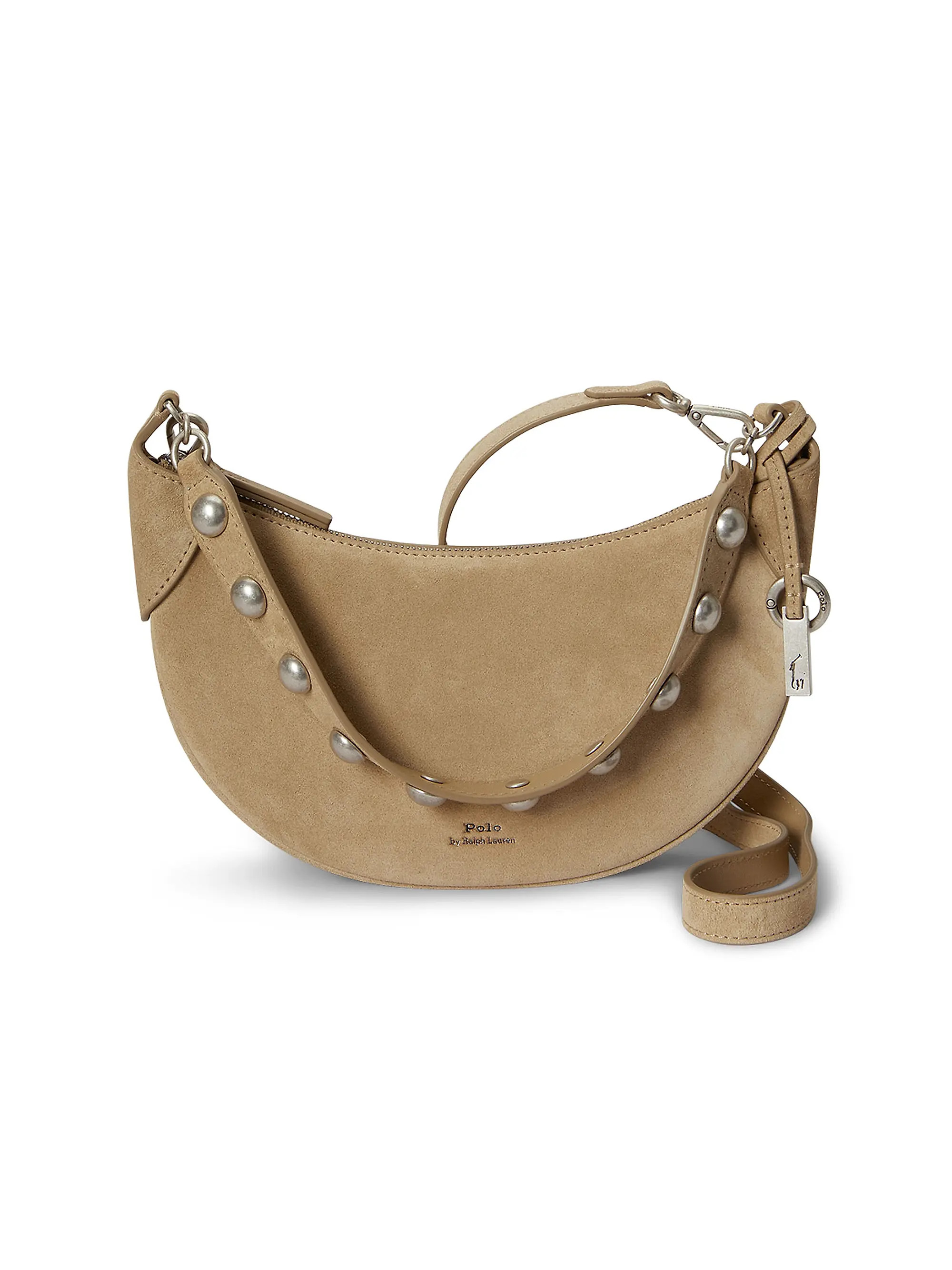 Polo Ralph Lauren Studded Suede Convertible Crossbody Bag | Saks Fifth Avenue | Saks Fifth Avenue