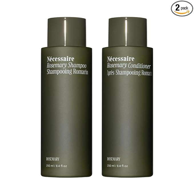 Nécessaire Rosemary Hair Duo | Multi-Protein Strengthening Rosemary Shampoo and Conditioner Set ... | Amazon (US)