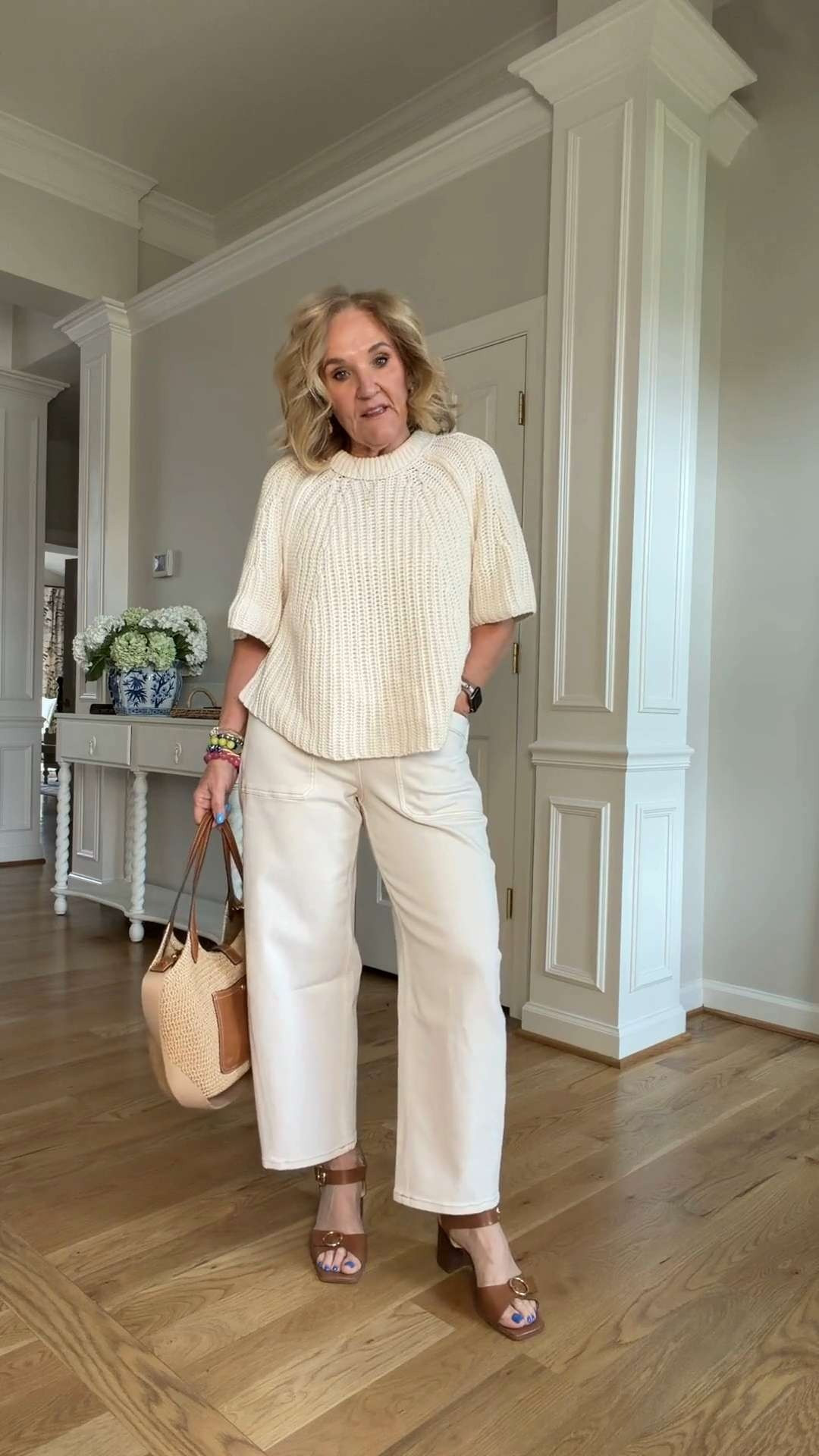 These are such a great option if you’re looking for flattering wide-leg pants for women 🤍

They’re comfortable, breathable, and perfect for everyday wear, casual outfits, workwear, or travel outfits. The fit is relaxed but still structured enough to look polished and put together.

Definitely a versatile wardrobe staple you’ll wear on repeat. 🫶🏻 

 #LTKootd #LTKSeasonal #LTKOver40