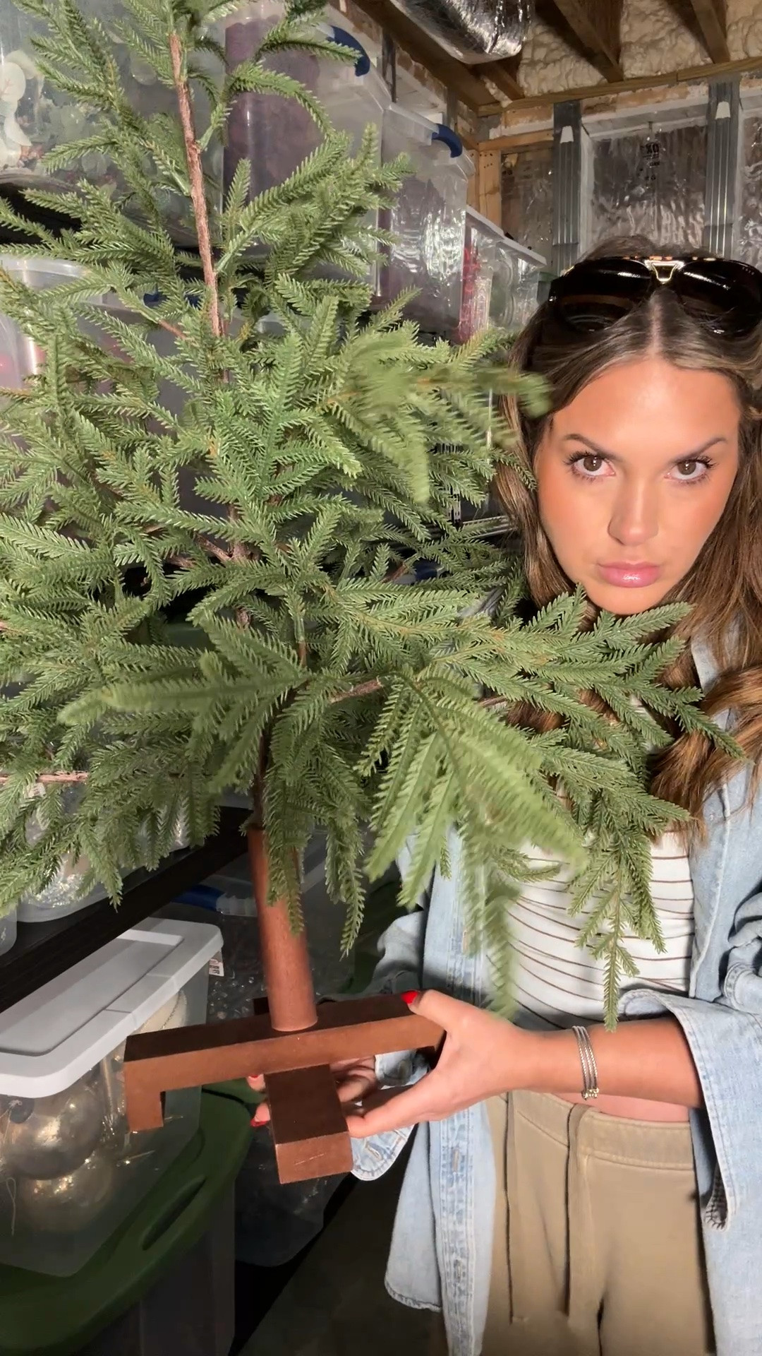The perfect Charlie Brown Christmas treeeeeee!