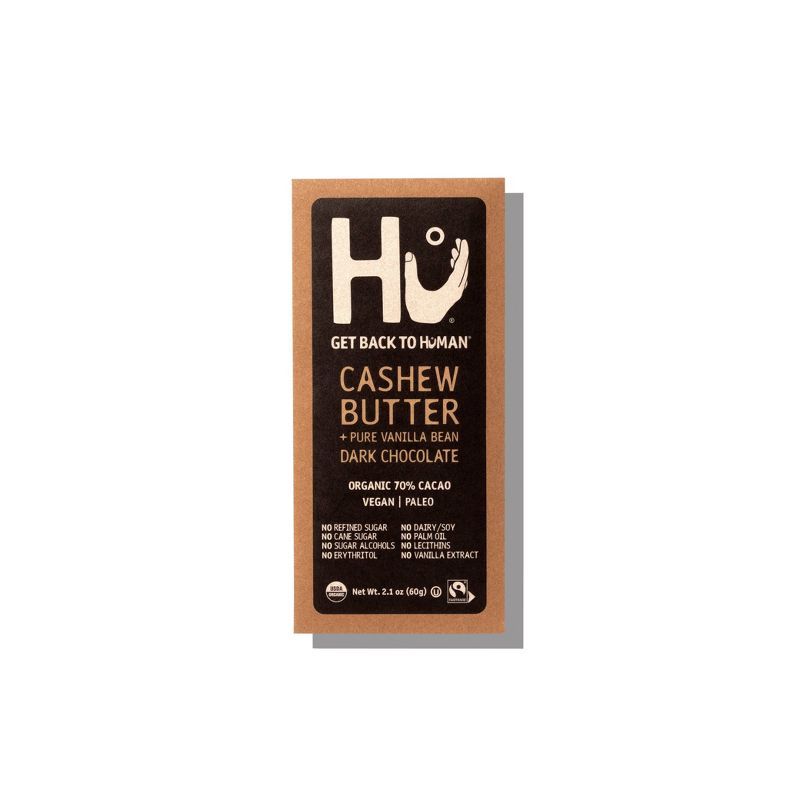 Hu Cashew Butter + Pure Vanilla Bean Dark Chocolate - 2.1oz | Target