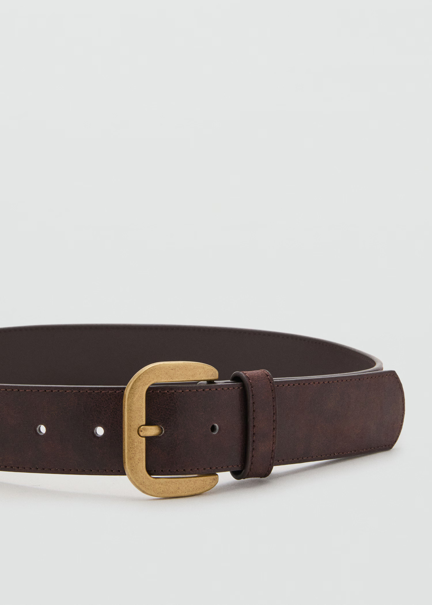 Square buckle belt - Women | MANGO USA | Mango (US/MX/AU)