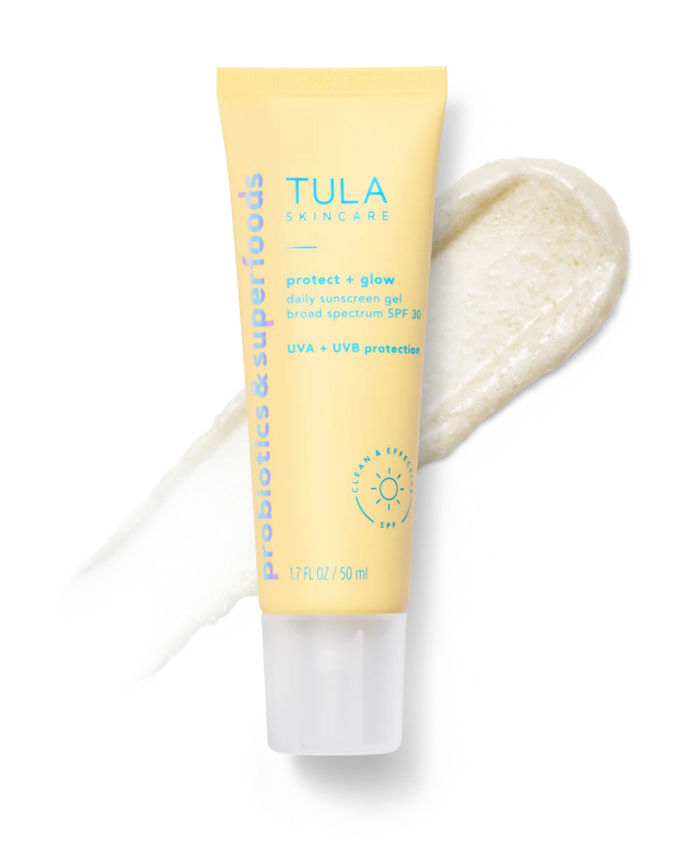 daily sunscreen gel broad spectrum SPF 30 | Tula Skincare