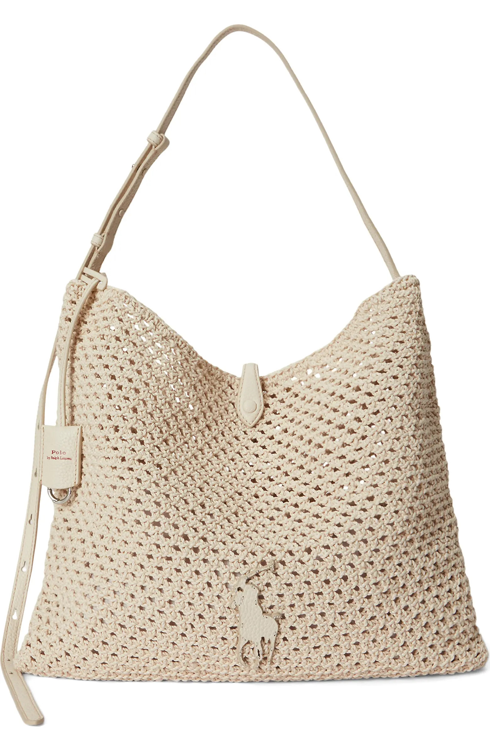 Polo Play Open Weave Messenger Bag | Nordstrom