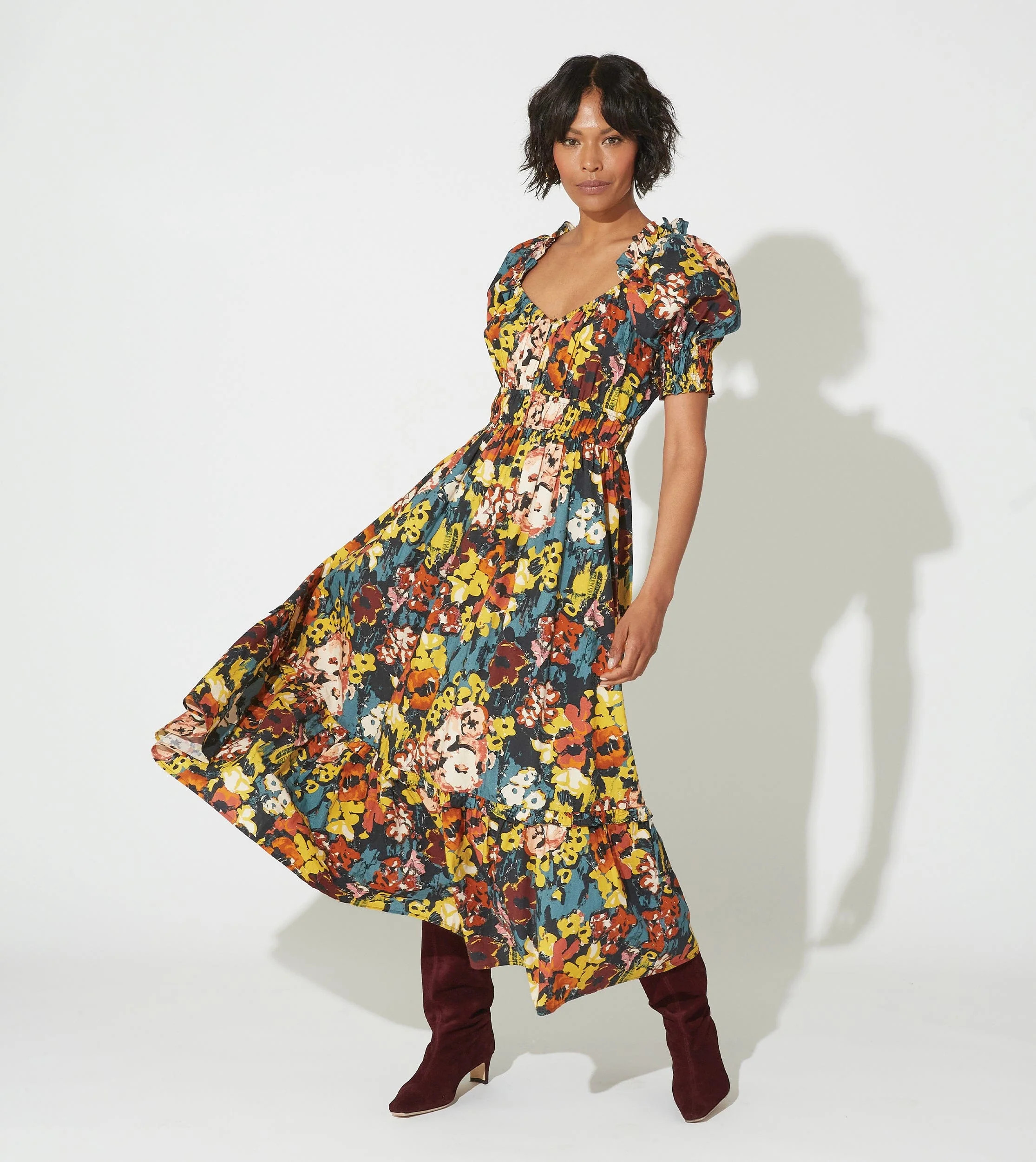 Shop Caprice Ankle Dress | Cleobella | Cleobella LLC