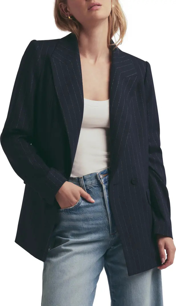 Favorite Daughter The Suits You Chalk Stripe Blazer | Nordstrom | Nordstrom