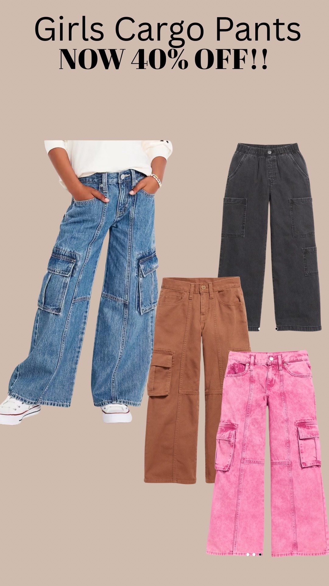 Girls wide leg pants are on sale today for 40% off at old navy! Comfy and relaxed fit. Mt daughter is obsessed with them!

#LTKmomlife #LTKKids