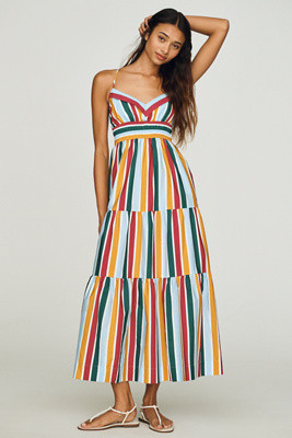 The Somerset Tiered Maxi Dress | Anthropologie (US)