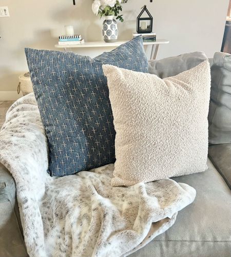 Gorgeous linen and boucle pillow covers with zipper closure. Look way more expensive than they are. Both come in other colors and packs of 2 for under $30. Less than $15 a cover!! 

#LTKsalealert #LTKhome #LTKfindsunder50