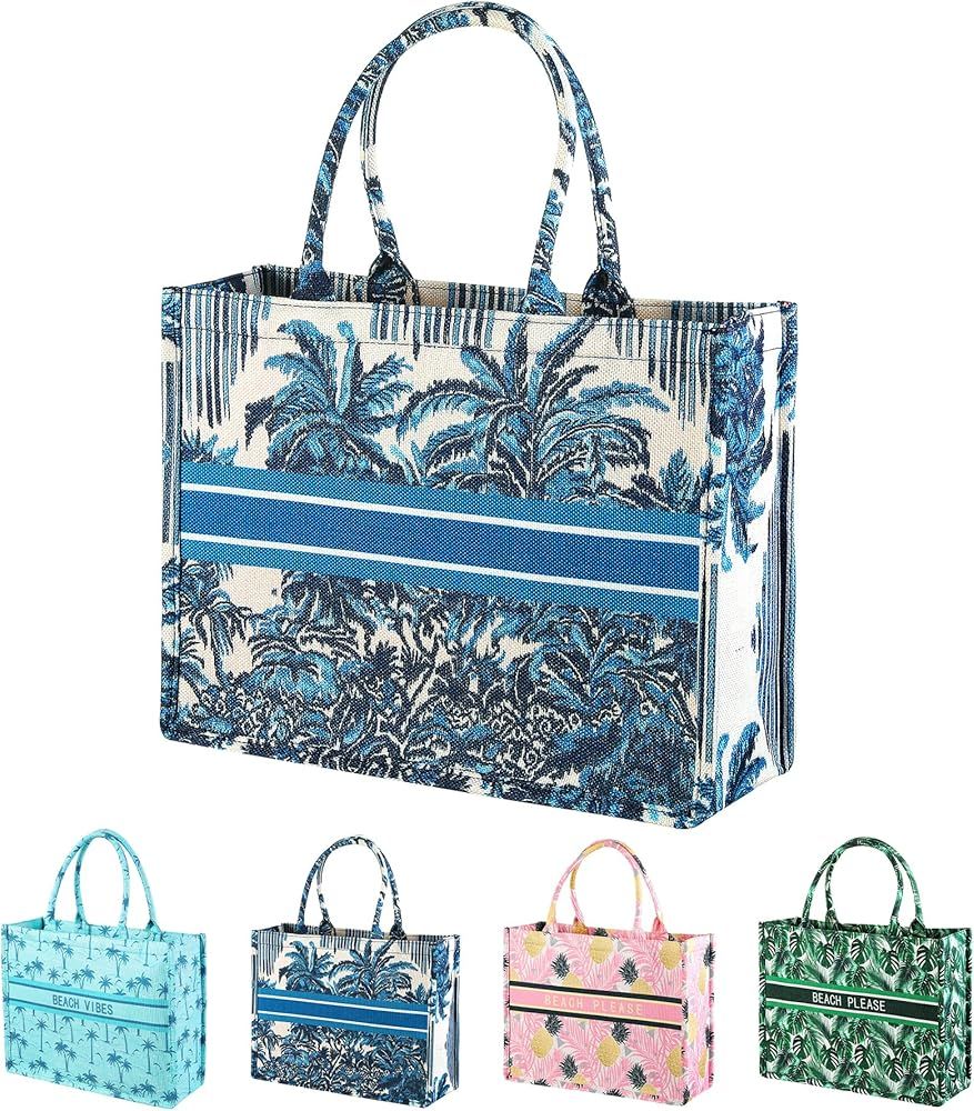 Genovega Beach Tote Bags Summer Travel Necessities for Vacation | Amazon (US)