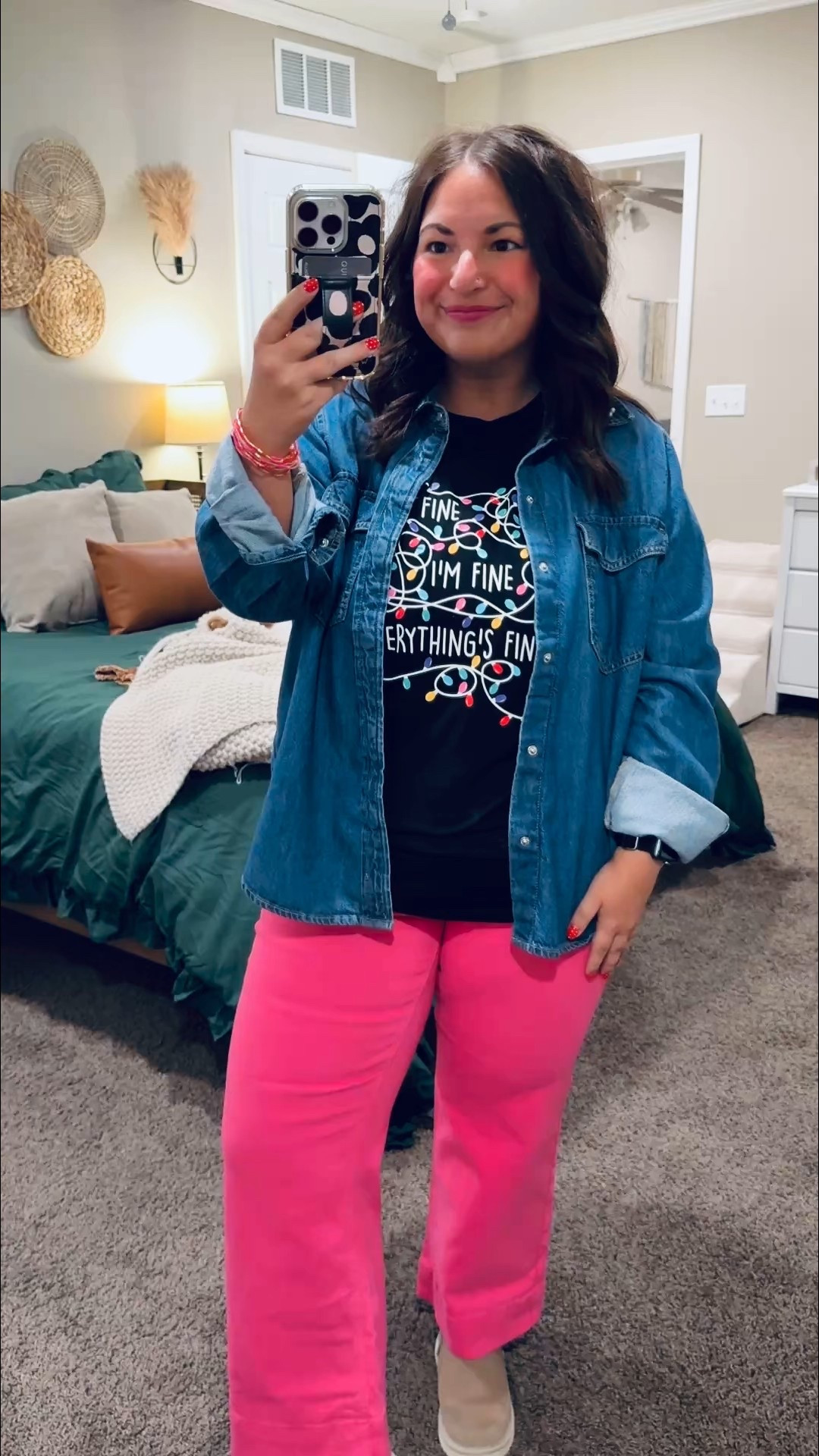 Pretty sure all educators are feeling this way right now! The perfect Christmas classroom tee 🌟

slip on shoes: fit oversized // wearing a kids 2 (linking adult size below)
jeans: fit true to size // wearing a large
tee: fits true to size // wearing an XL
denim jacket: fits true to size // wearing a large 

 

#LTKHoliday #LTKootd #LTKSeasonal