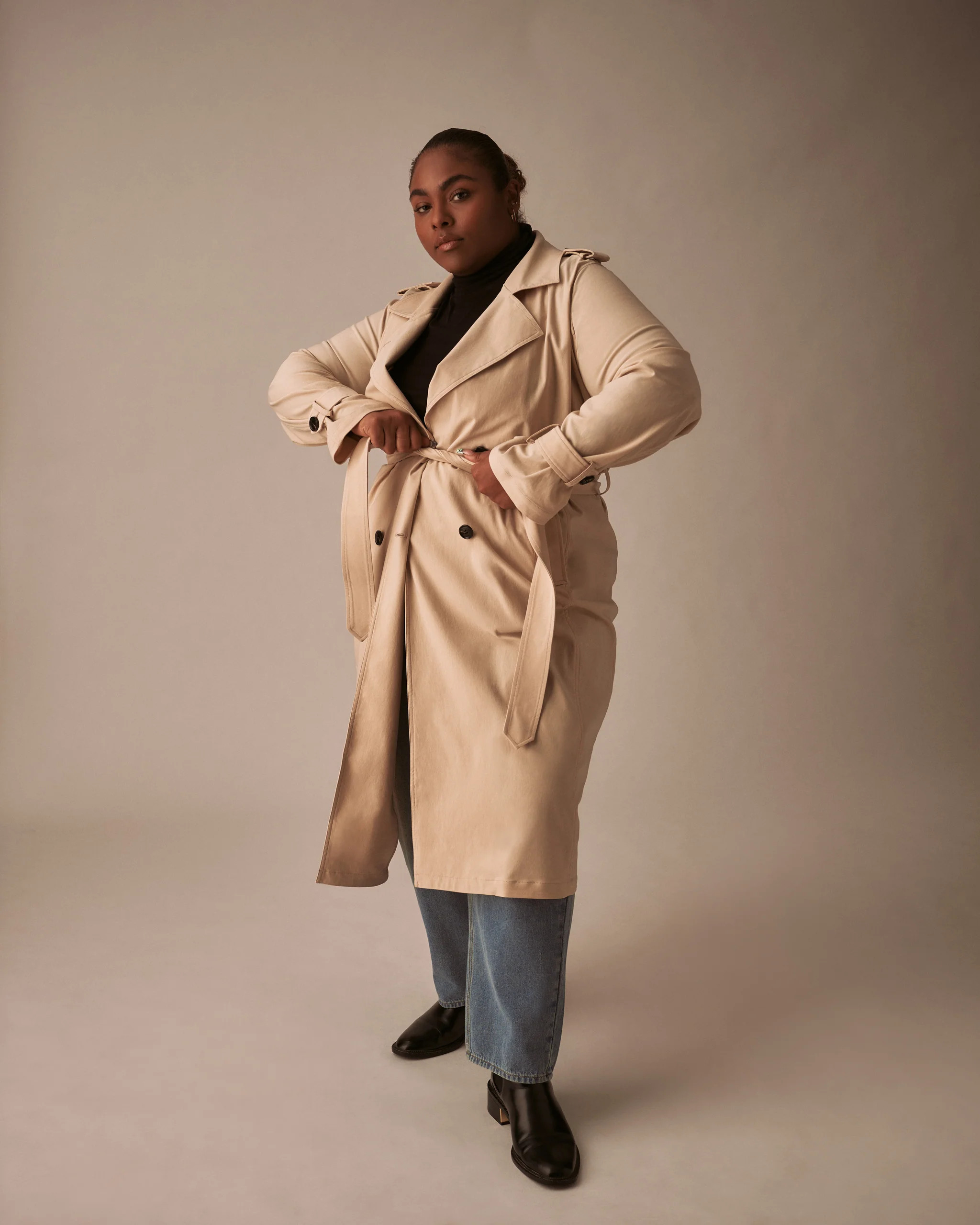 Henning x US Park Soft Trench | Universal Standard