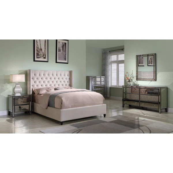 Treva Upholstered Platform Bed | Wayfair North America
