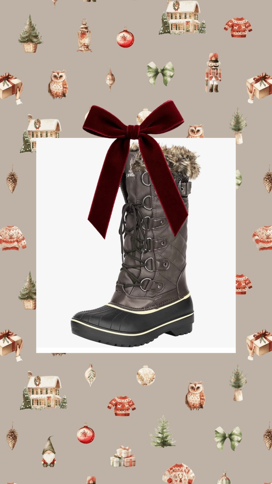 Amazon really good deal alert! 60% OFF Sorel lookalike Snow Boots!
Regular price: $49.99
Deal price: $19.97
Use price disocunt $26.99 and promo code ZXIDRRLU
Valid to: 12/25/2025 11:59 PM PDT
#amazondeals coupon 

#LTKGiftGuide #LTKFindsUnder50 #LTKHoliday