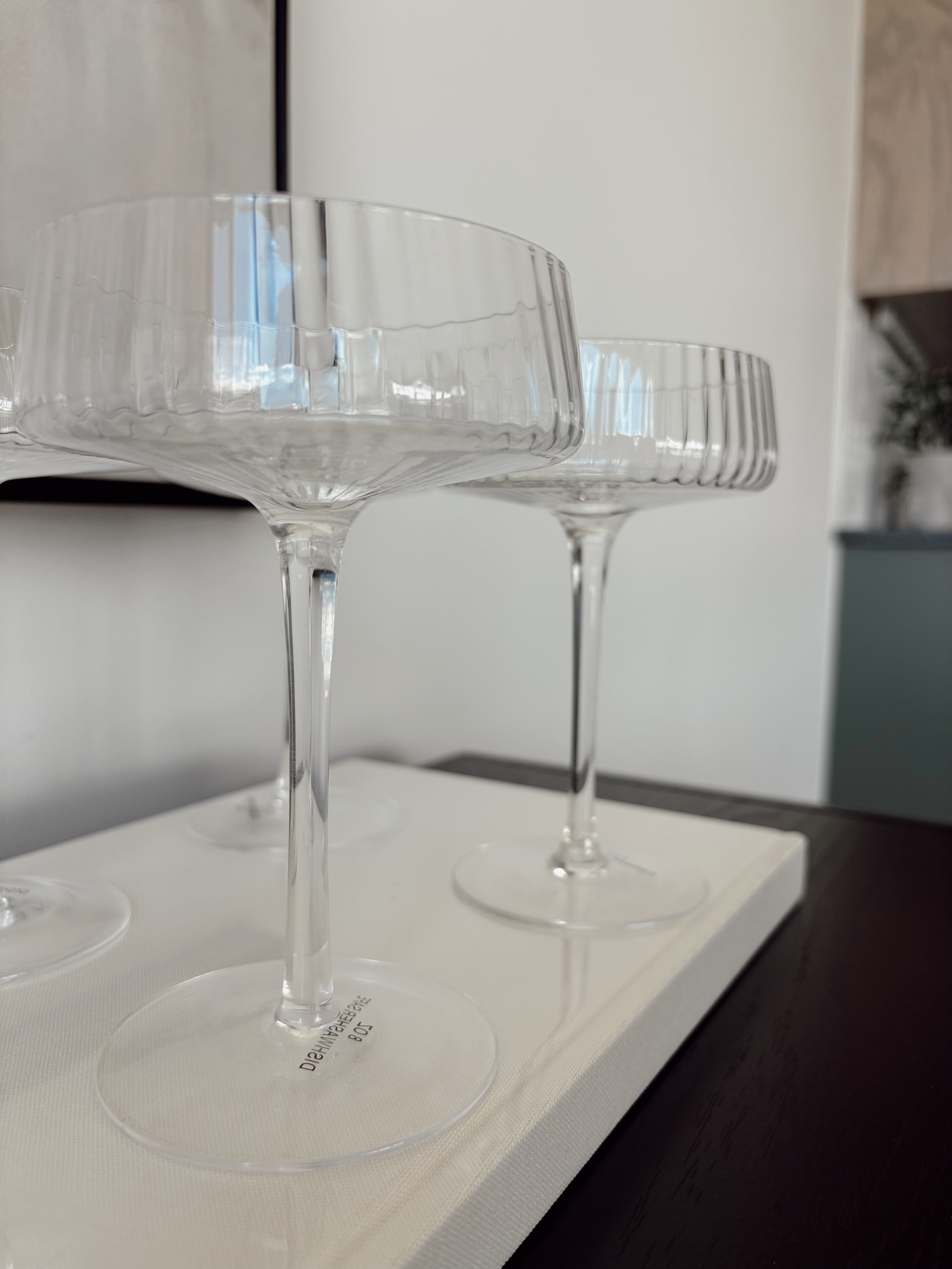 The prettiest coupe glasses 🥂
Love the ribbed detailing on these—so elegant for cocktails, champagne, or even dessert. Perfect for entertaining or just elevating a casual night in. ✨

#LTKhome #LTKfinds #LTKstyletip #LTKbarcart #glasswarelove #coupeglasses #cocktailhour #chicbarware #modernentertaining #diningroomdecor #barcartstyle #hostessessentials #tablescapestyling #cocktailinspo #homebarstyle #neutralhomedecor #modernhomedesign #kitchendetails #LTKhomeinspo 

 #LTKHome #LTKFindsUnder50 #LTKStyleTip