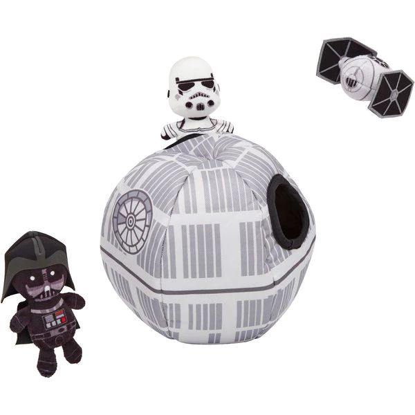 STAR WARS DEATH STAR Hide & Seek Puzzle Plush Squeaky Dog Toy | Chewy.com