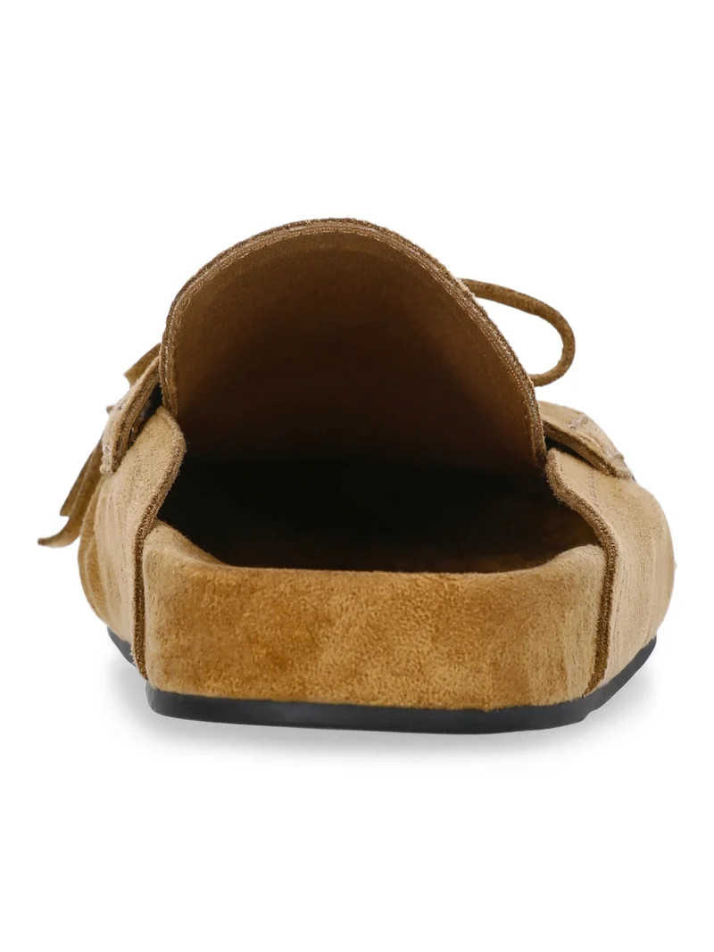 No Boundaries Women's Fringe Slip On Moccasin | Walmart (US)