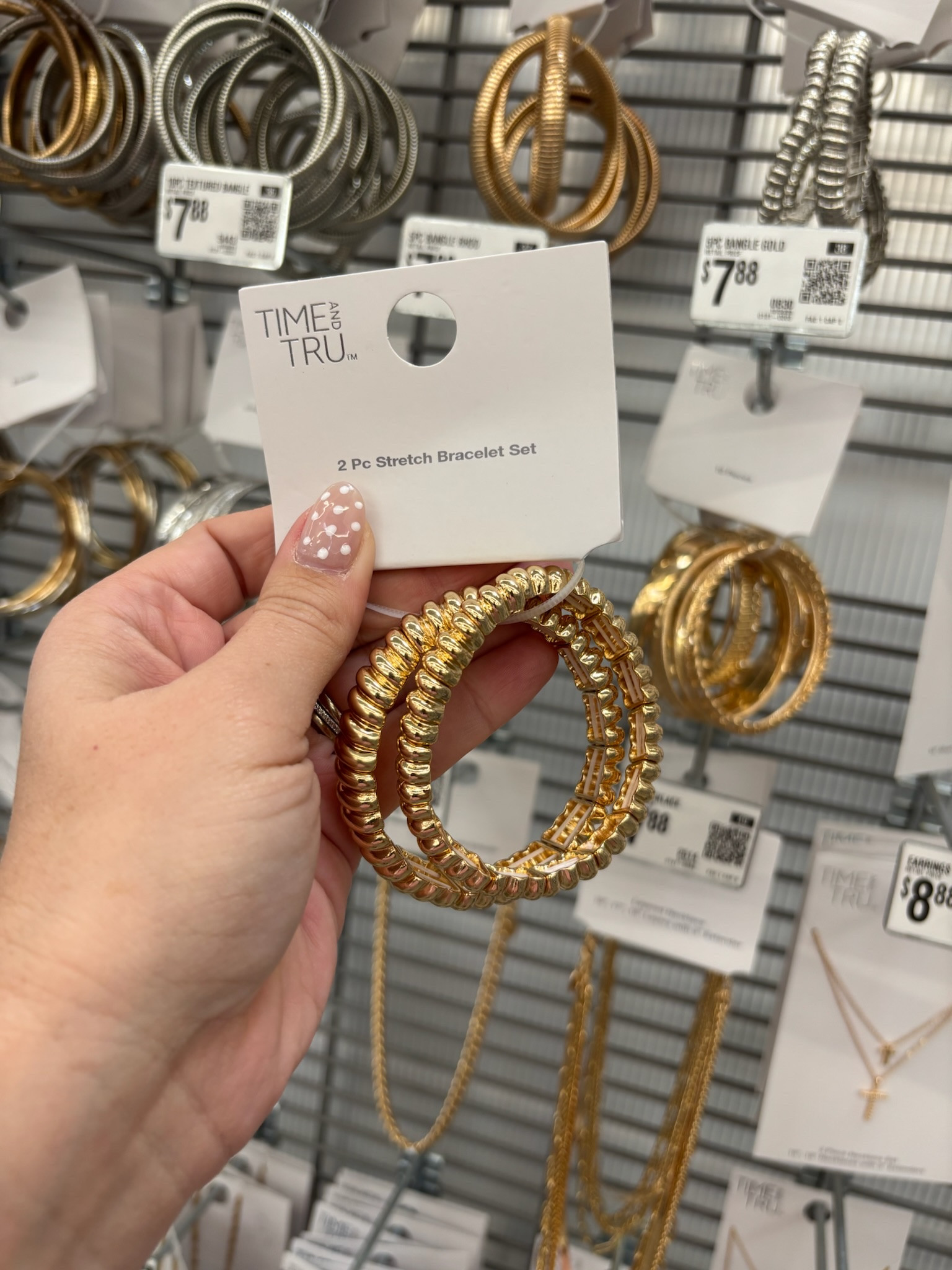Elevate any outfit whit these bracelets + they are only $7!

Bracket, jewelry, Walmart

#LTKootd #LTKSeasonal