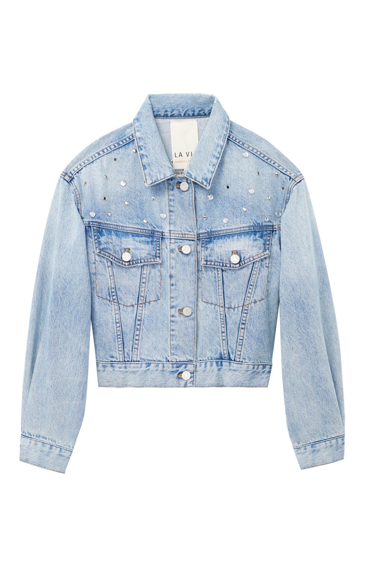 La Vie Embellished Denim Jacket | Rebecca Taylor | Rebecca Taylor