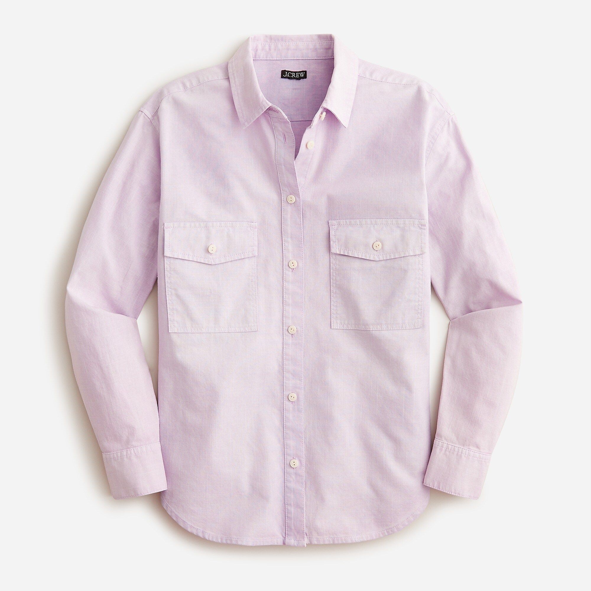 Garment-dyed chambray shirt | J.Crew US